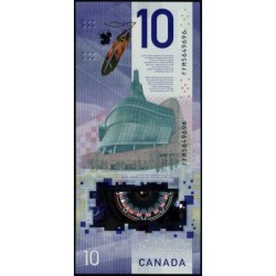 Canada - Pick 113c - 10 dollars - Série FFM - 2018 (2021) - Polymère - Etat : NEUF