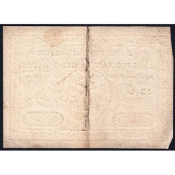 Assignat 12a - 5 livres - 6 mai 1791 - Série 12J - Etat : TTB