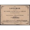 1872 - Orléans - Loterie - Eglises Pauvres de la Campagne - 50 centimes - SUP