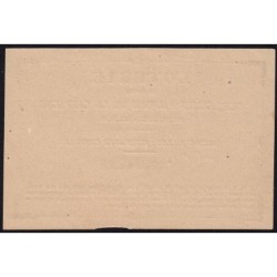 1872 - Orléans - Loterie - Eglises Pauvres de la Campagne - 50 centimes - SUP
