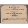 1872 - Orléans - Loterie - Eglises Pauvres de la Campagne - 50 centimes - NEUF