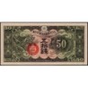 Chine - Occupation Militaire Japonaise - Pick M 14 - 50 sen - Sans série - 1938 - Etat : pr.NEUF