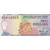 Barbade - Pick 54a - 2 dollars - Série H19 - 1998 - Etat : TTB