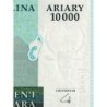 Madagascar - Pick 92b - 10'000 ariary - Série B W - 2009 - Etat : TTB+