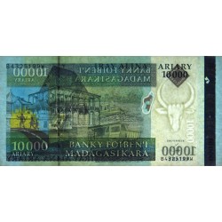 Madagascar - Pick 92b - 10'000 ariary - Série B W - 2009 - Etat : TTB+