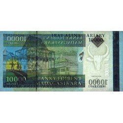 Madagascar - Pick 92b - 10'000 ariary - Série C K - 2009 - Etat : SUP-