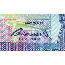 Barbade - Pick 66b - 2 dollars - Série H51 - 01/05/2007 (2009) - Etat : NEUF