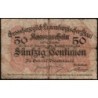Luxembourg - Pick 26_1 - 50 centimes - Sans série - 1919 - Etat : B-