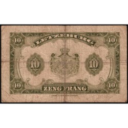 Luxembourg - Pick 44a_1 - 10 francs - Sans série - 1944 - Etat : TB-