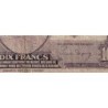 Luxembourg - Pick 44a_1 - 10 francs - Sans série - 1944 - Etat : TB