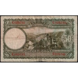 Luxembourg - Pick 46a - 50 francs - Série C - 1944 - Etat : TB+