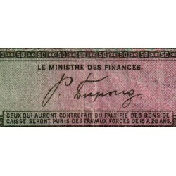 Luxembourg - Pick 46a - 50 francs - Série C - 1944 - Etat : TB+