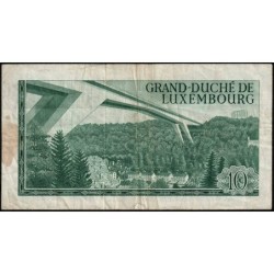 Luxembourg - Pick 53a - 10 francs - Série D - 20/03/1967 - Etat : TB+