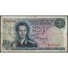 Luxembourg - Pick 54a - 20 francs - Série B - 07/03/1966 - Etat : TB