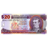 Barbade - Pick 69a - 20 dollars - Série D64 - 2007 - Etat : NEUF
