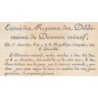 Assignat - Isère - Affichette concernant les mandats territoriaux de 5 francs - 1796