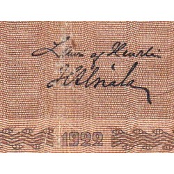 Finlande - Pick 65a_7 - 100 markkaa - Litt. C - Série AI - 1922 (1931) - Etat : TB-