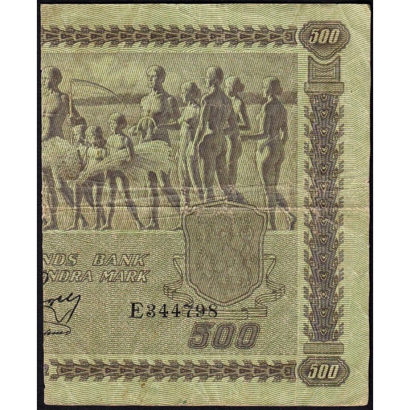 Finlande - Pick 66Bb_24 - 250 markkaa - Litt. C - Série E - 1922 (1946) - Etat : TB+