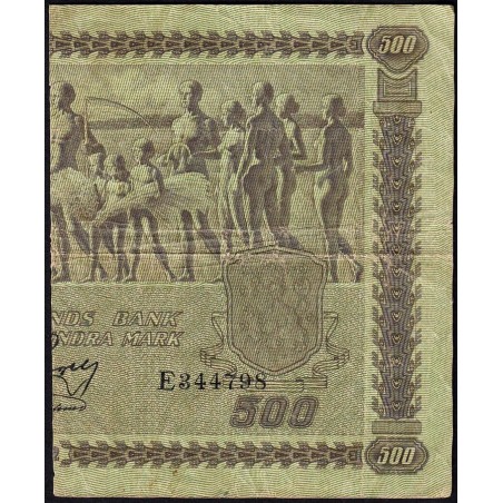 Finlande - Pick 66Bb_24 - 250 markkaa - Litt. C - Série E - 1922 (1946) - Etat : TB+