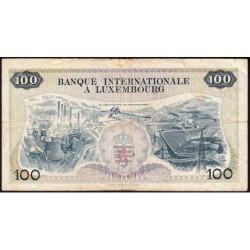 Luxembourg - Pick 14 - 100 francs - Série K 1373 - 01/05/1968 - Etat : B+ à TB-