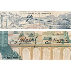 Luxembourg - Pick 14 - 100 francs - Série K 1373 - 01/05/1968 - Etat : B+ à TB-
