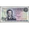 Luxembourg - Pick 54a - 20 francs - Série J - 07/03/1966 - Etat : TB+