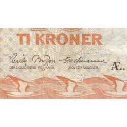 Norvège - Pick 31e - 10 kroner - Série Æ - 1970 - Etat : TB