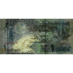 Qatar - Pick 20 - 1 riyal - Série ‭و / 45 - 2003 - Etat : TTB