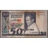 Madagascar - Pick 62 - 50 francs - 10 ariary - Série A/15 - 1974 - Etat : TB-