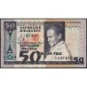 Madagascar - Pick 62 - 50 francs - 10 ariary - Série A/29 - 1974 - Etat : TTB