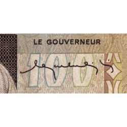Madagascar - Pick 63 - 100 francs - 20 ariary - Série A/9 - 1974 - Etat : TB