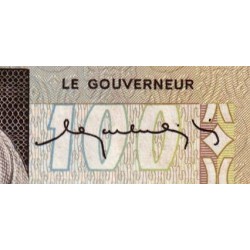 Madagascar - Pick 63 - 100 francs - 20 ariary - Série A/19 - 1974 - Etat : TTB+