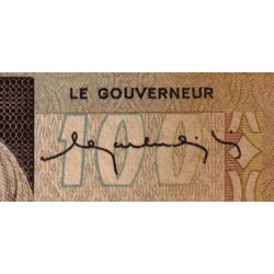 Madagascar - Pick 63 - 100 francs - 20 ariary - Série A/22 - 1974 - Etat : TB