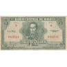 Bolivie - Pick 129_2 - 5 bolivianos - Série S - Loi 1928 (1948) - Etat : TB