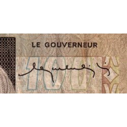 Madagascar - Pick 63 - 100 francs - 20 ariary - Série A/75 - 1974 - Etat : TB-