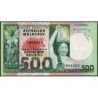 Madagascar - Pick 64 - 500 francs - 100 ariary - Série A/2 - 1974 - Etat : SUP+