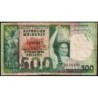 Madagascar - Pick 64 - 500 francs - 100 ariary - Série A/20 - 1974 - Etat : TB-