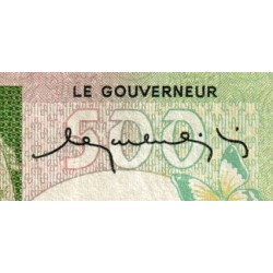 Madagascar - Pick 64 - 500 francs - 100 ariary - Série A/34 - 1974 - Etat : TB