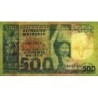 Madagascar - Pick 64 - 500 francs - 100 ariary - Série A/34 - 1974 - Etat : TB