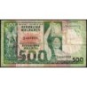 Madagascar - Pick 64 - 500 francs - 100 ariary - Série A/50 - 1974 - Etat : B+