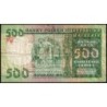 Madagascar - Pick 64 - 500 francs - 100 ariary - Série A/50 - 1974 - Etat : B+