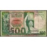 Madagascar - Pick 64 - 500 francs - 100 ariary - Série A/51 - 1974 - Etat : TB-