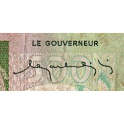Madagascar - Pick 64 - 500 francs - 100 ariary - Série A/54 - 1974 - Etat : TB-