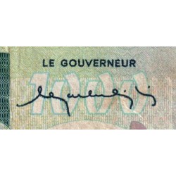Madagascar - Pick 65 - 1'000 francs - 200 ariary - Série A/6 - 1974 - Etat : TB+