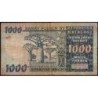 Madagascar - Pick 65 - 1'000 francs - 200 ariary - Série A/39 - 1974 - Etat : B+