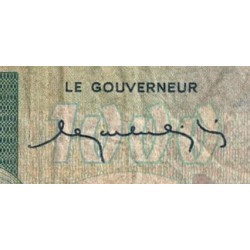Madagascar - Pick 65 - 1'000 francs - 200 ariary - Série A/39 - 1974 - Etat : B+