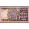 Madagascar - Pick 66 - 5'000 francs - 1'000 ariary - Série A/1 - 1974 - Etat : TTB+
