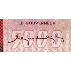 Madagascar - Pick 66 - 5'000 francs - 1'000 ariary - Série A/2 - 1974 - Etat : TTB