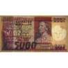 Madagascar - Pick 66 - 5'000 francs - 1'000 ariary - Série A/2 - 1974 - Etat : TTB