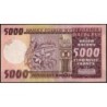Madagascar - Pick 66 - 5'000 francs - 1'000 ariary - Série A/2 - 1974 - Etat : TTB+